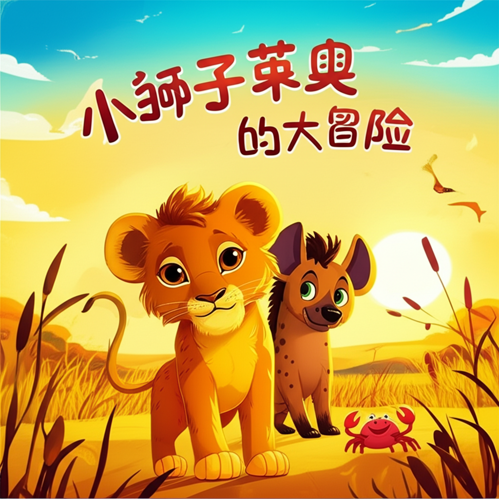 小狮子莱奥的大冒险 - 封面
